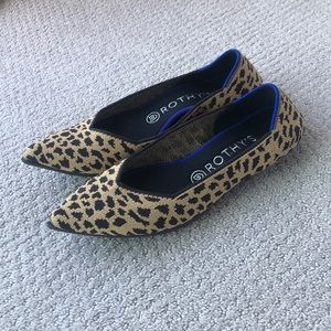 Rothys Pointed Flats, Leopard